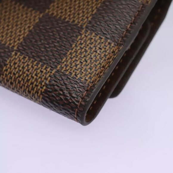 LOUIS VUITTON Damier Ebene Cuffs Cuff Case LV Auth 114634 - Picture 11 of 16